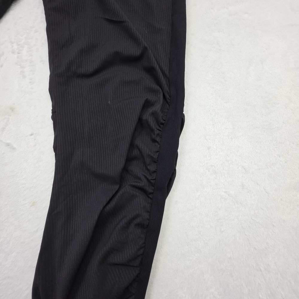 Lululemon Womens Jogger Pants Black Stretch Athletic Drawstring Tapered Size 6 - Picture 2 of 11